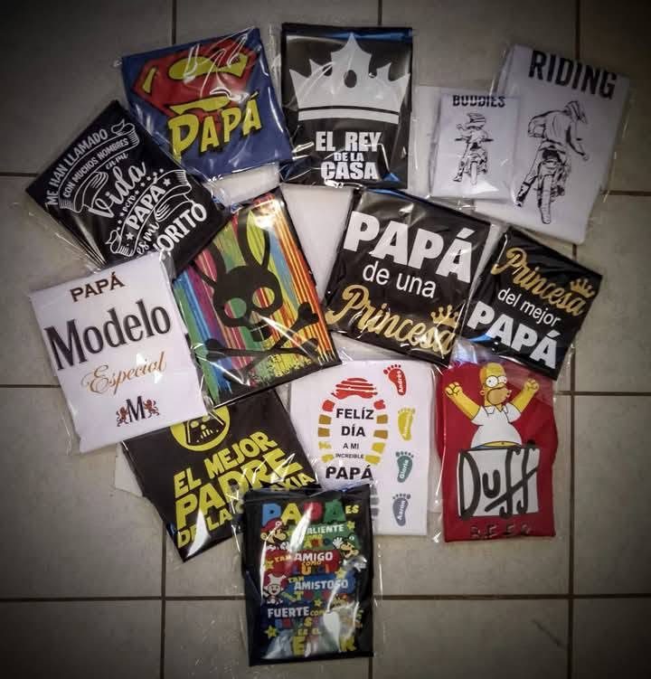Playeras personalizadas para el Día del Padre